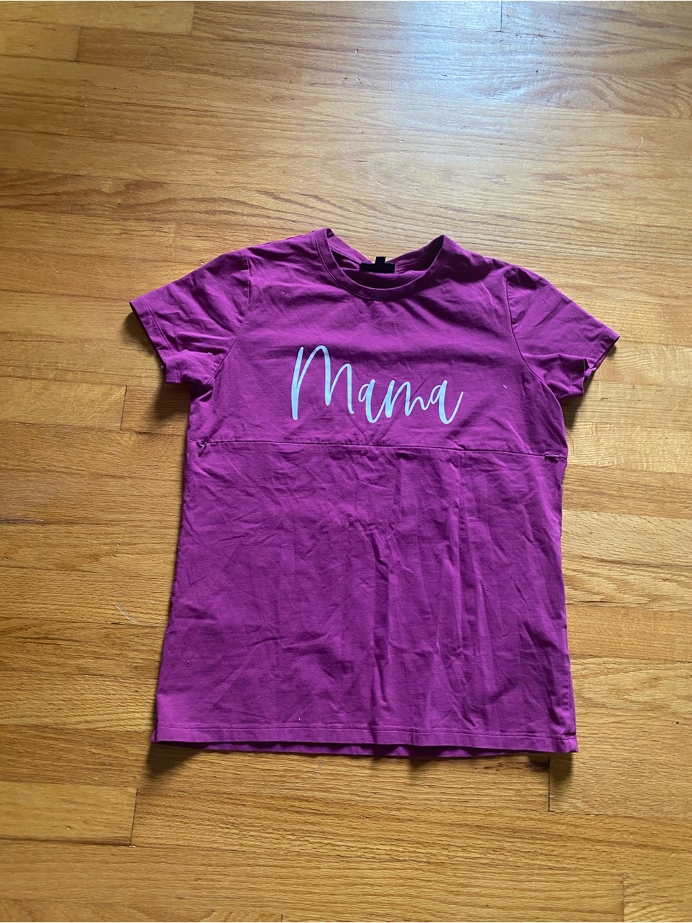 Nursing Queen Magenta 'Mama' Short Sleeve Tee